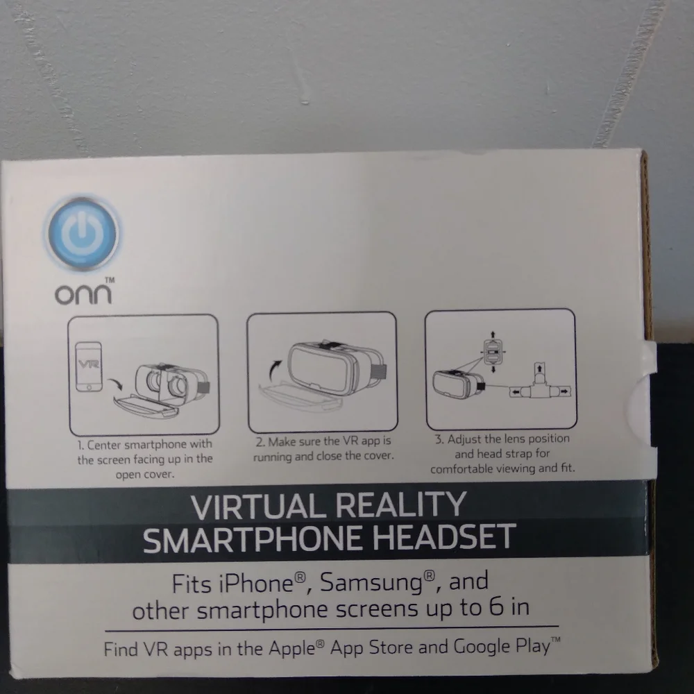 Virtual Reality Smartphone Headset NIB